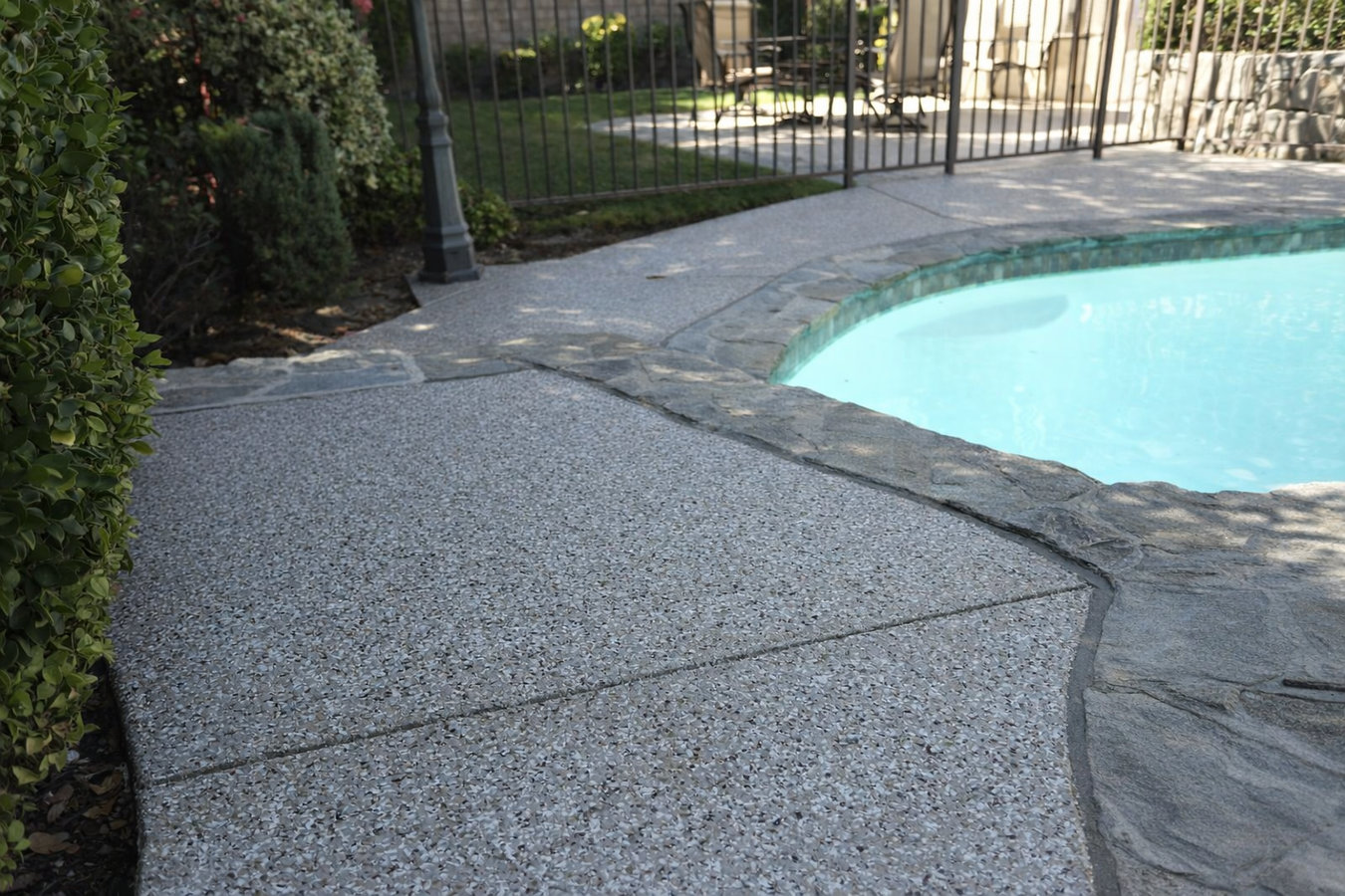 Concrete pool decks in Pocatello, ID